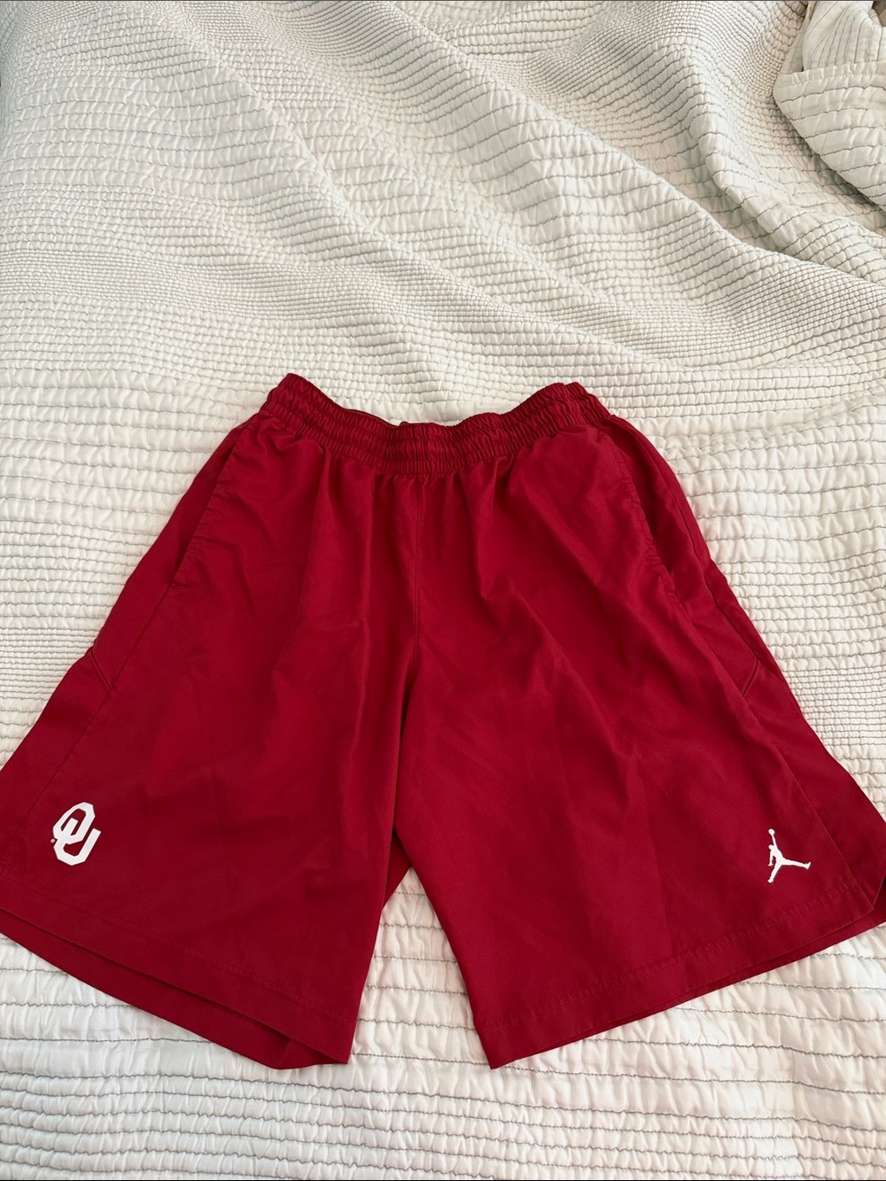 Oklahoma Sooners Jordan Men's Crimson Athletic Shorts